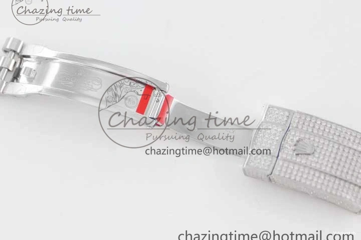 Jubilee Diamonds Datejust TWF 41 Arabic Full on A2824 Dial Edition SS Markers Best Bracelet 1:1 0214
